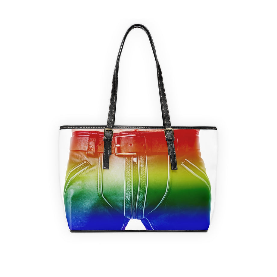 GWS Essentials Rainbow Pants Leather Tote Bag – Glitter Worthy